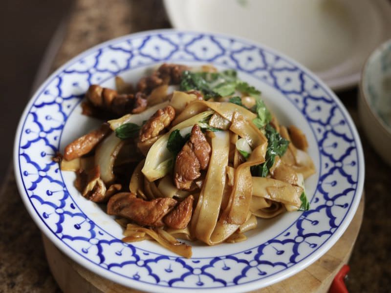 Thai Druken Noodles, Kee Mao, Chicken