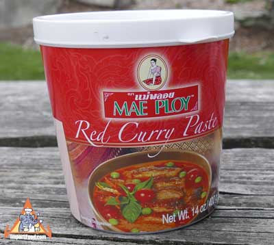 Mae Ploy Brand Red Curry Paste